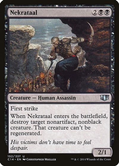 Nekrataal Commander 2014 Magic card