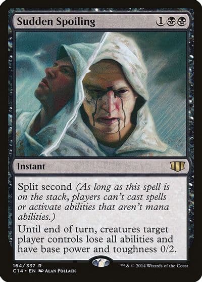 Sudden Spoiling Commander 2014 Magic card