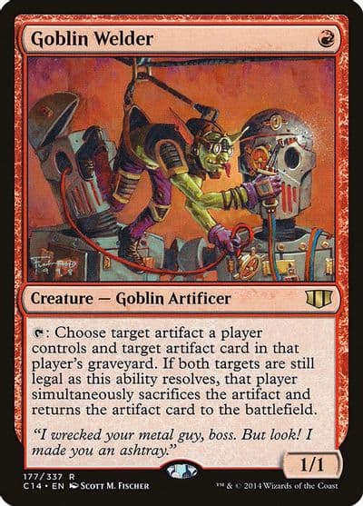 Goblin Welder Commander 2014 Magic card