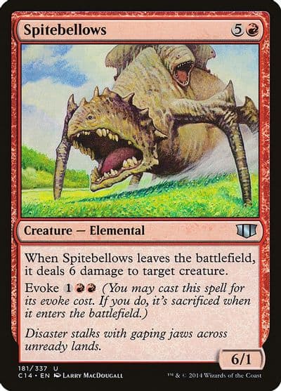 Spitebellows Commander 2014 Magic card