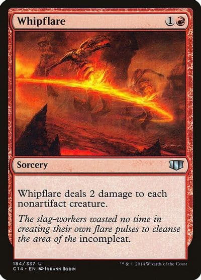 Whipflare Commander 2014 Magic card