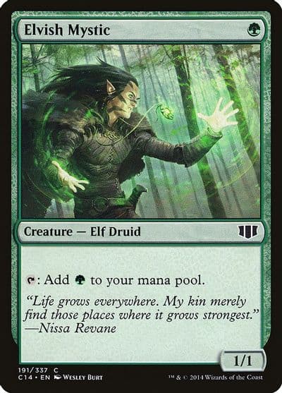 Elvish Mystic Commander 2014 Magic card