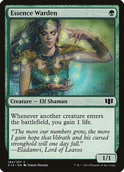 Essence Warden Commander 2014 Magic card