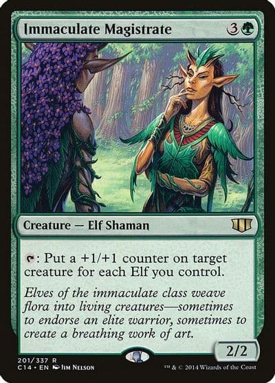 Immaculate Magistrate Commander 2014 Magic card