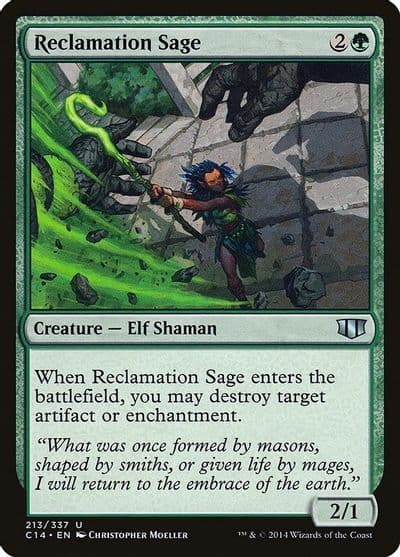 Reclamation Sage Commander 2014 Magic card