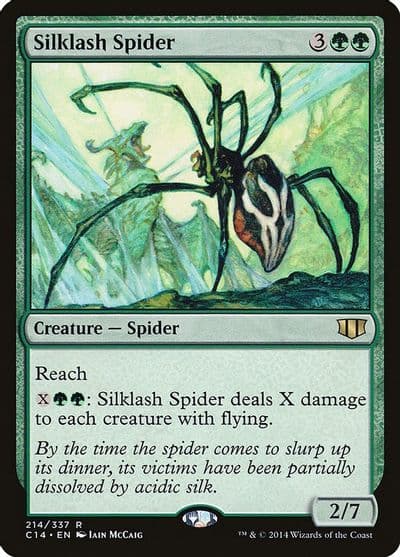 Silklash Spider Commander 2014 Magic card