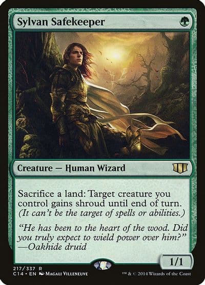 Sylvan Safekeeper Commander 2014 Magic card