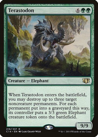 Terastodon Commander 2014 Magic card
