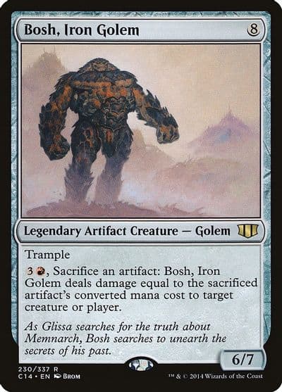 Bosh Iron Golem Commander 2014 Magic card