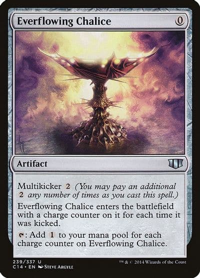 Everflowing Chalice Commander 2014 Magic card