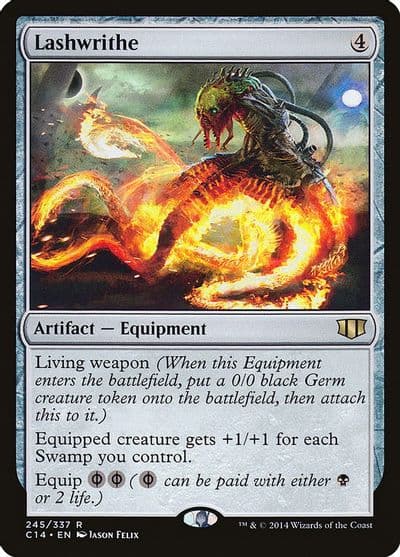 Lashwrithe Commander 2014 Magic card