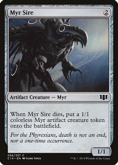 Myr Sire Commander 2014 Magic card