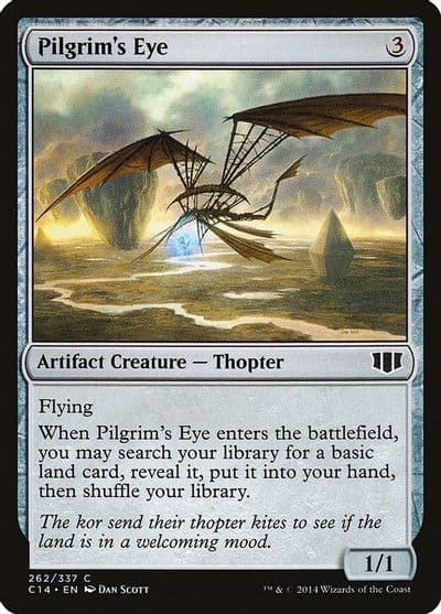 Pilgrims Eye Commander 2014 Magic card