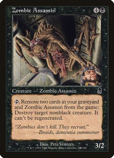 Zombie Assassin Odyssey Magic card
