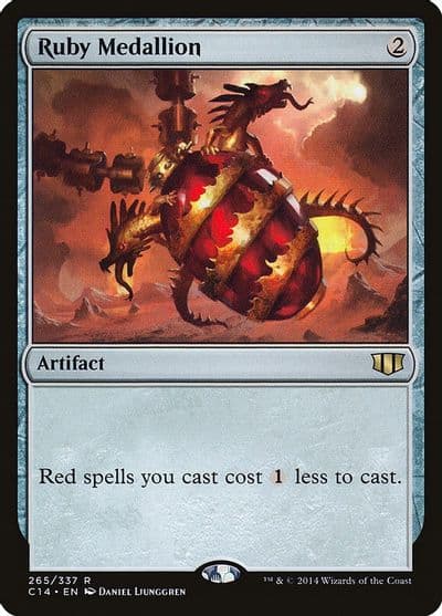 Ruby Medallion Commander 2014 Magic card