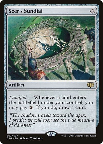 Seers Sundial Commander 2014 Magic card