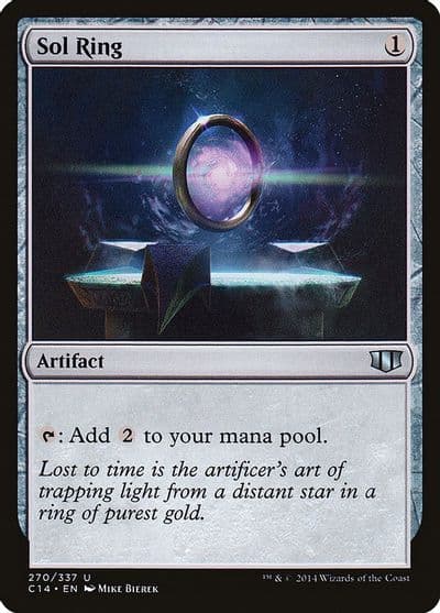 Sol Ring Commander 2014 Magic card
