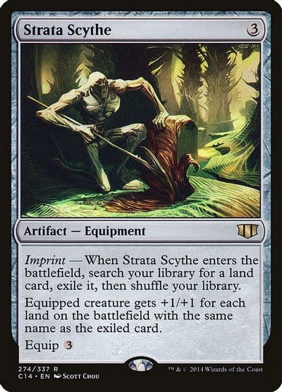 Strata Scythe Commander 2014 Magic card
