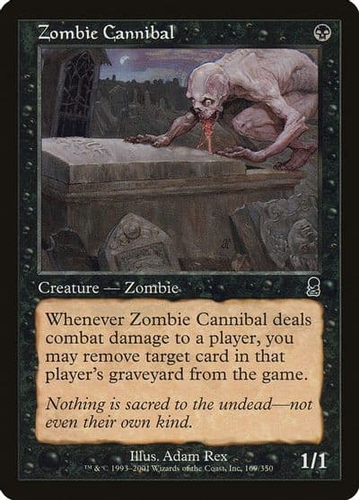 Zombie Cannibal Odyssey Magic card