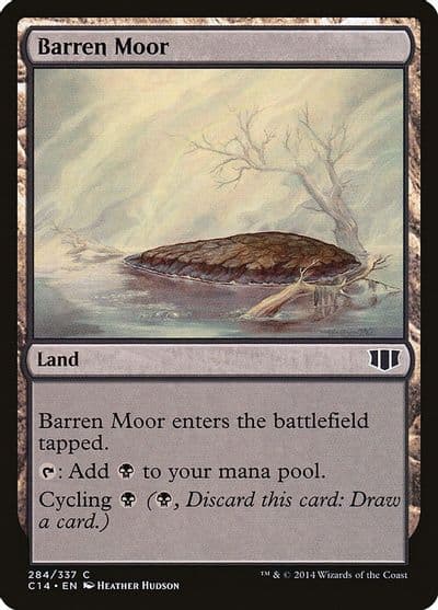 Barren Moor Commander 2014 Magic card