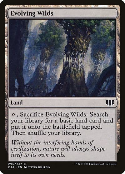 Evolving Wilds Commander 2014 Magic card