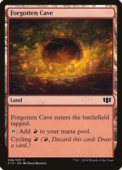 Forgotten Cave Commander 2014 Magic card