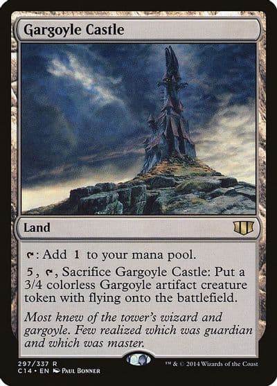 Gargoyle Castle Commander 2014 Magic card