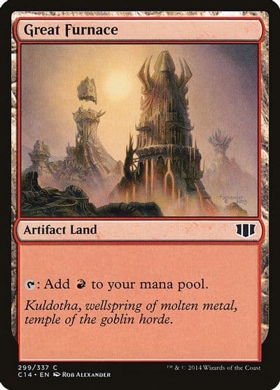 Great Furnace Commander 2014 Magic card