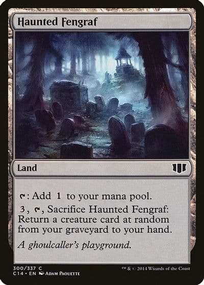 Haunted Fengraf Commander 2014 Magic card