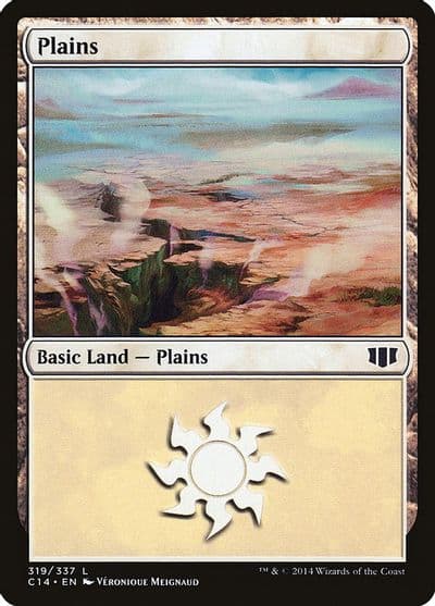 Plains 319 Commander 2014 Magic card
