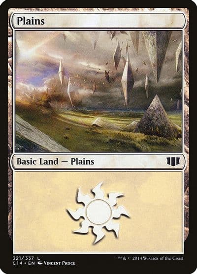 Plains 321 Commander 2014 Magic card