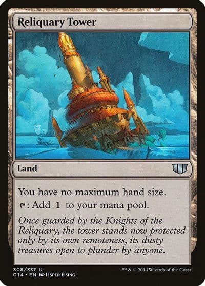 Reliquary Tower Commander 2014 Magic card