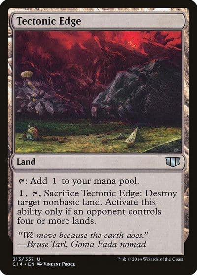Tectonic Edge Commander 2014 Magic card