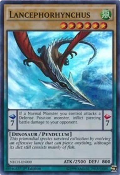 Lancephorhynchus The New Challengers Yu-Gi-Oh! card