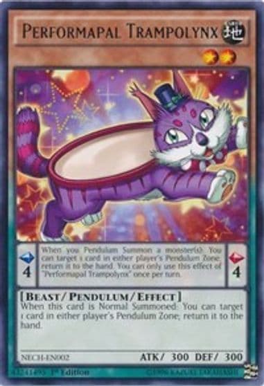 Performapal Trampolynx The New Challengers Yu-Gi-Oh! card