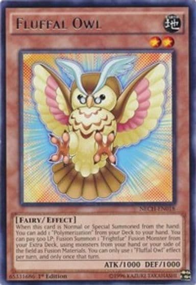 Fluffal Owl The New Challengers Yu-Gi-Oh! card