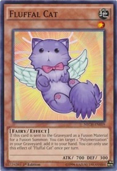 Fluffal Cat The New Challengers Yu-Gi-Oh! card