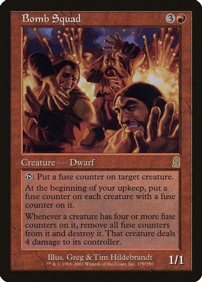 Bomb Squad Odyssey Magic card