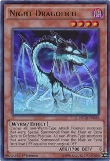 Night Dragolich The New Challengers Yu-Gi-Oh! card