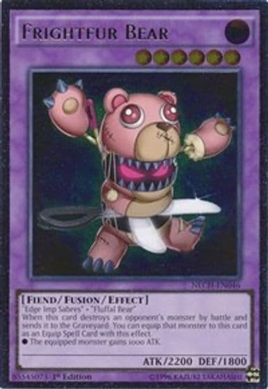Frightfur Bear UTR The New Challengers Yu-Gi-Oh! card