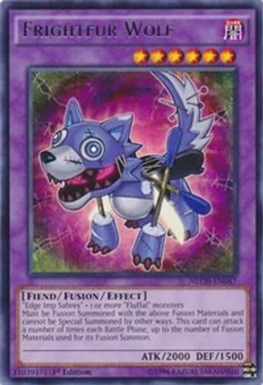 Frightfur Wolf The New Challengers Yu-Gi-Oh! card