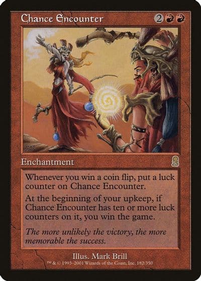 Chance Encounter Odyssey Magic card