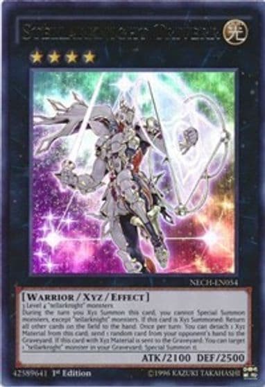Stellarknight Triverr The New Challengers Yu-Gi-Oh! card