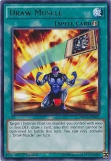 Draw Muscle The New Challengers Yu-Gi-Oh! card