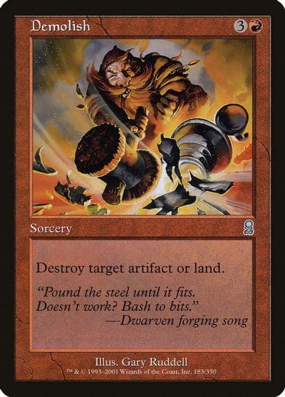 Demolish Odyssey Magic card