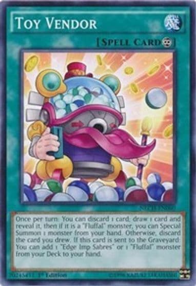 Toy Vendor The New Challengers Yu-Gi-Oh! card