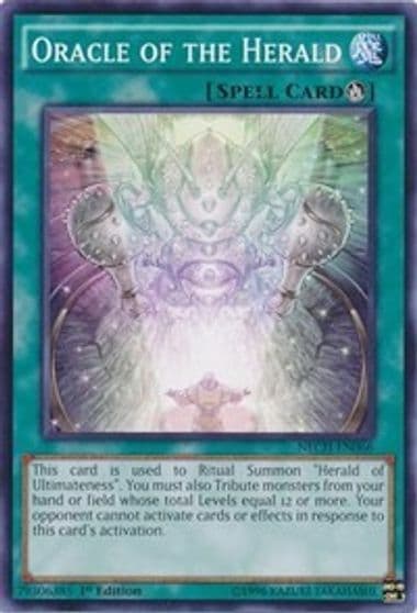 Oracle of the Herald The New Challengers Yu-Gi-Oh! card