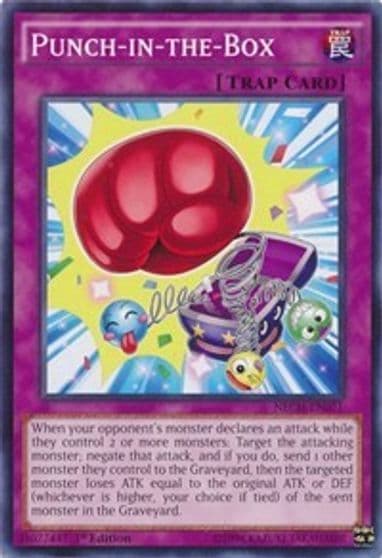Punch in the Box The New Challengers Yu-Gi-Oh! card