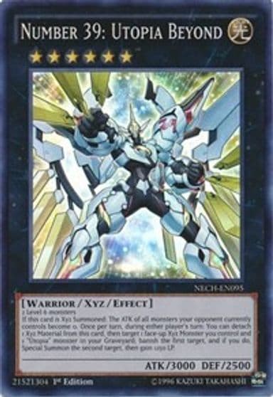Number 39 Utopia Beyond The New Challengers Yu-Gi-Oh! card