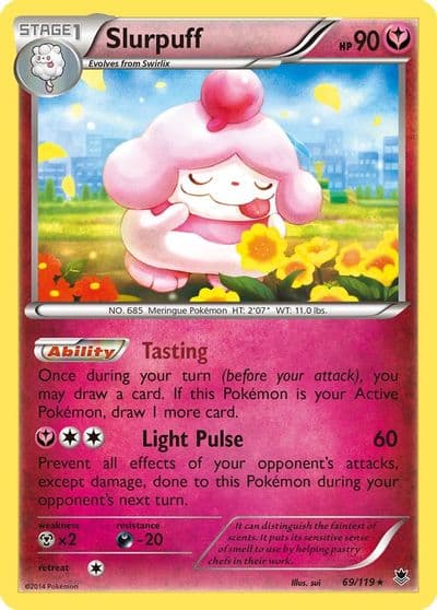 Slurpuff XY - Phantom Forces Pokemon card